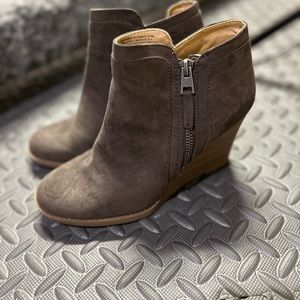 Time and Tru Wedge Booties